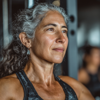 Adultos mayores haciendo ejercicio